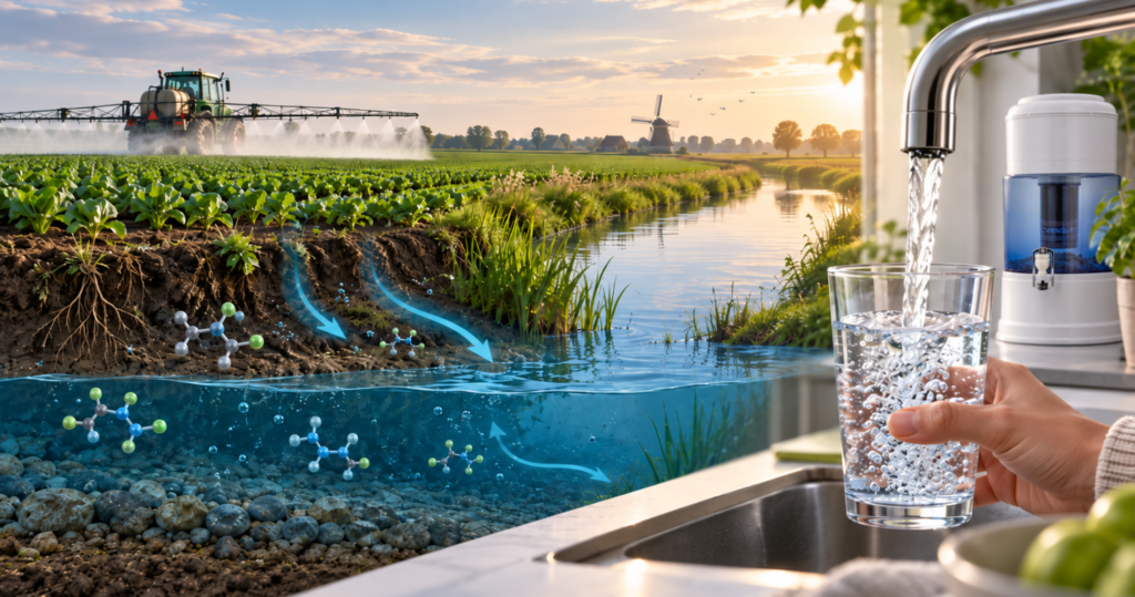 PFAS in drinkwater filteren met een waterfilter